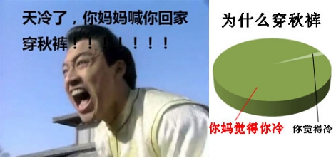 有一种冷叫你妈觉得你冷